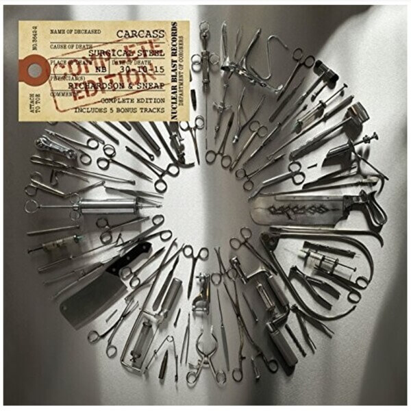 Carcass - Surgical Steel (Vinilo doble - Bonus track)